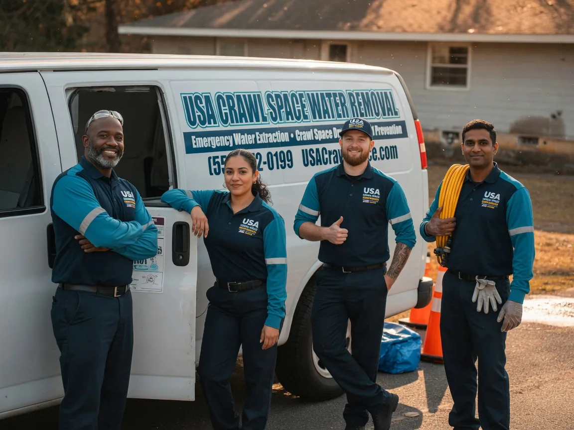 Crawl Space Water Removal company in Angie, LA