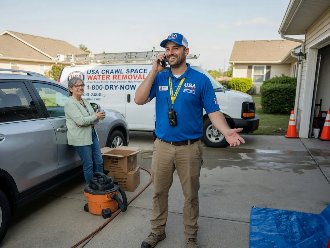 Crawl Space Water Removal Angie, LA FAQs